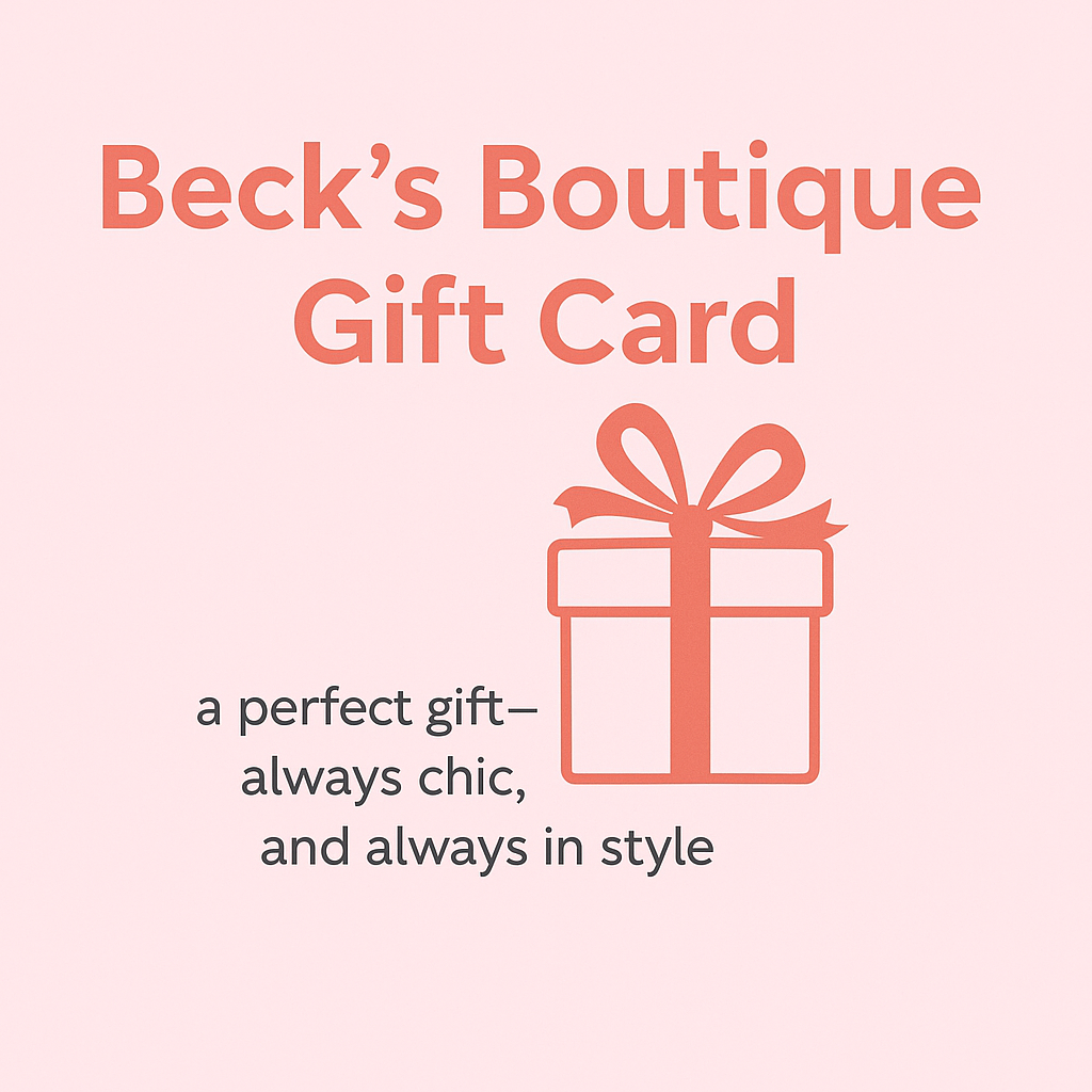 Beck’s Boutique Gift Card